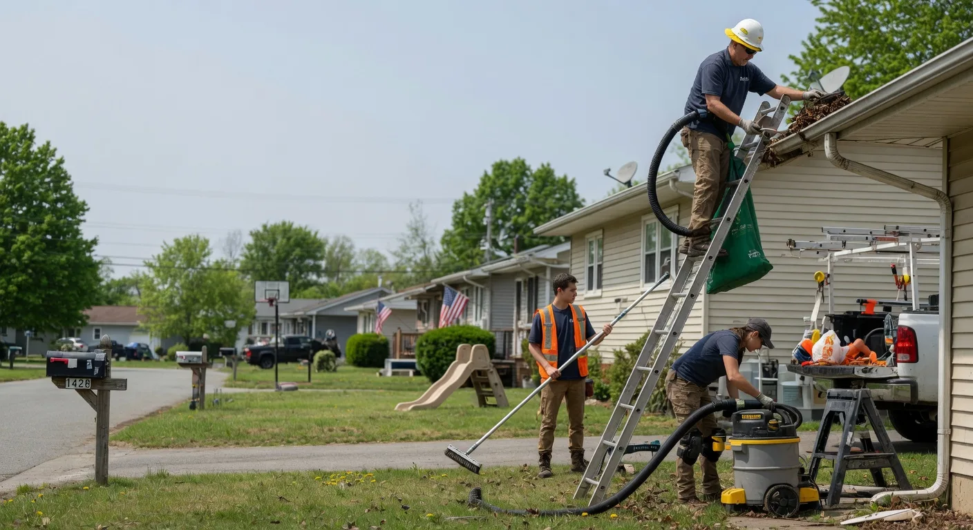 Gutter Installation in Le Roy, IL near me
